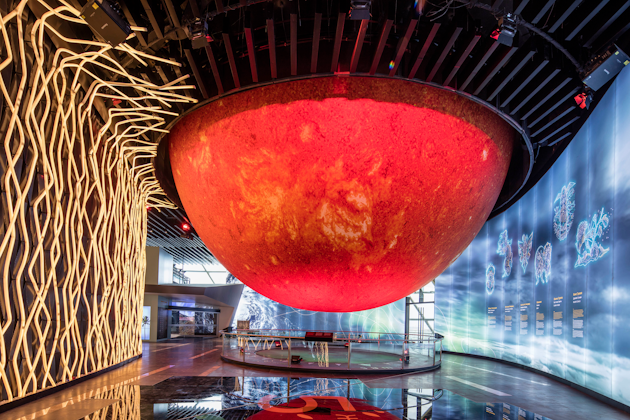 Themenpavillon Sphere "Museum of Future Energy"