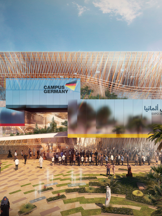 Visitors will become researchers in the German pavilion