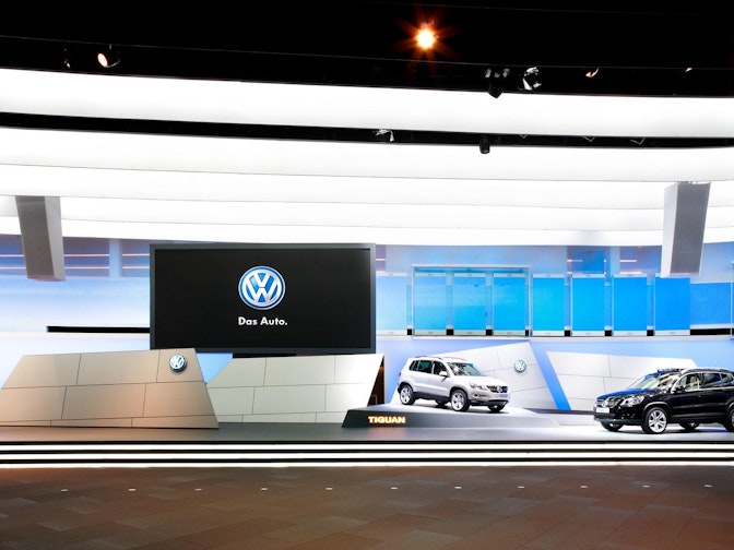Messeauftritt Volkswagen