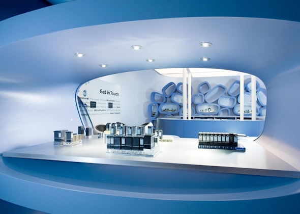 Messestand Bürkert