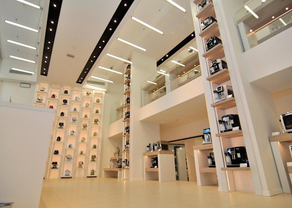 offizieller De' Longhi Store, Mailand 2012