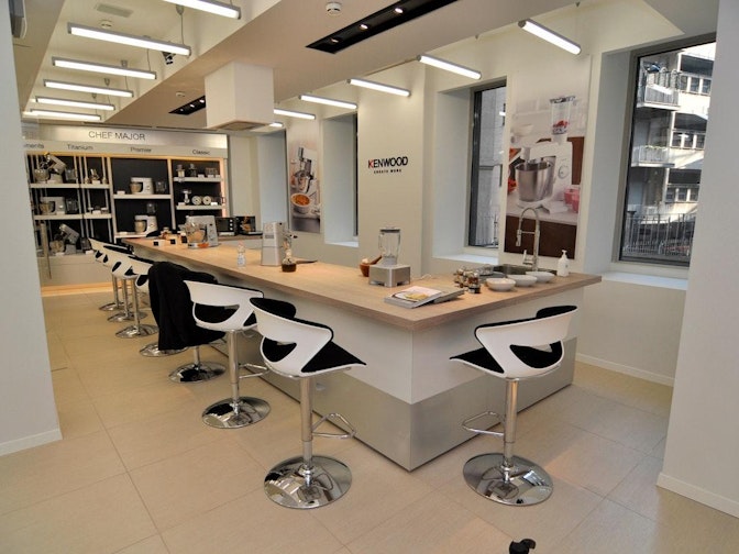 offizieller De' Longhi Store, Mailand 2012