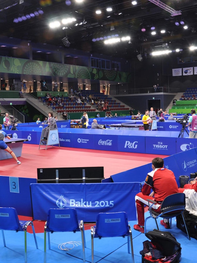 Indoor Sport an den European Games