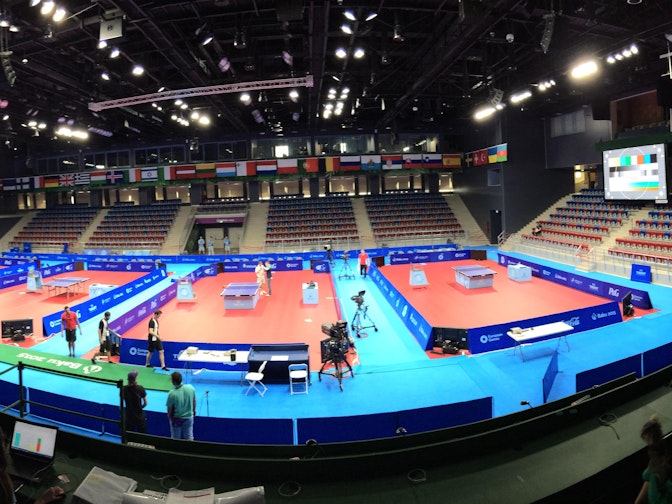 Indoor Sport an den European Games