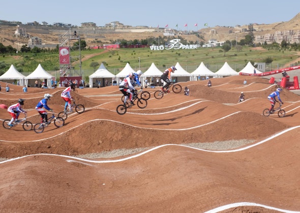 Overlay Arbeiten an den European Games
