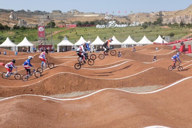 Overlay Arbeiten an den European Games