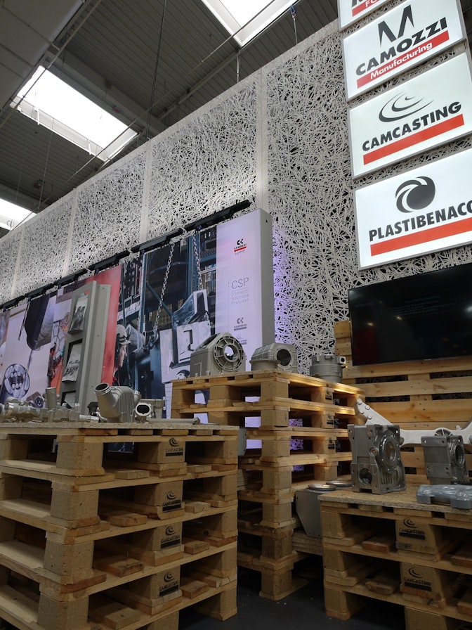 Stands de feria para Camozzi 2016