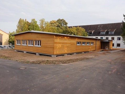 Interimsgebäude der Polizeischule Wertheim
