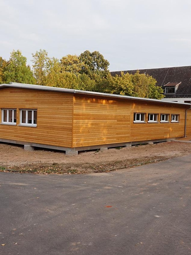Interimsgebäude der Polizeischule Wertheim