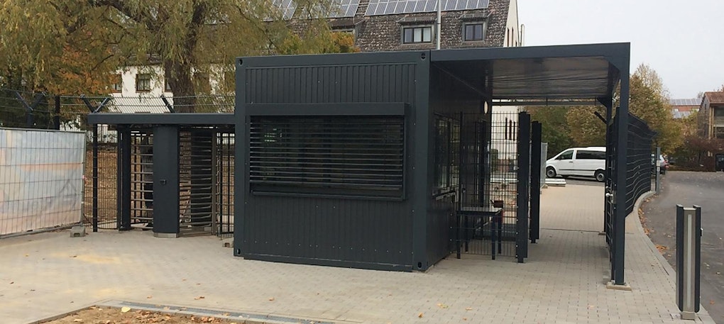 Interimsgebäude der Polizeischule Wertheim