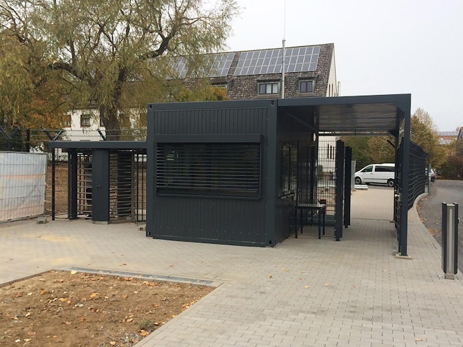Interimsgebäude der Polizeischule Wertheim