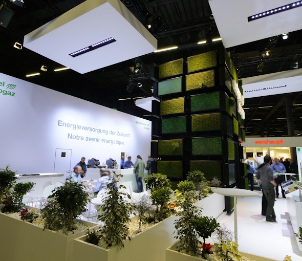 Stand de feria para Erdgas
