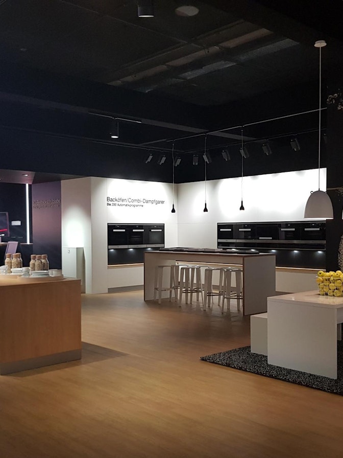 Stand de feria para Miele
