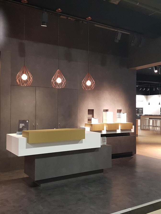Stand de feria para Miele