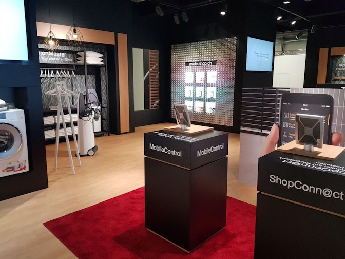 Stand de feria para Miele