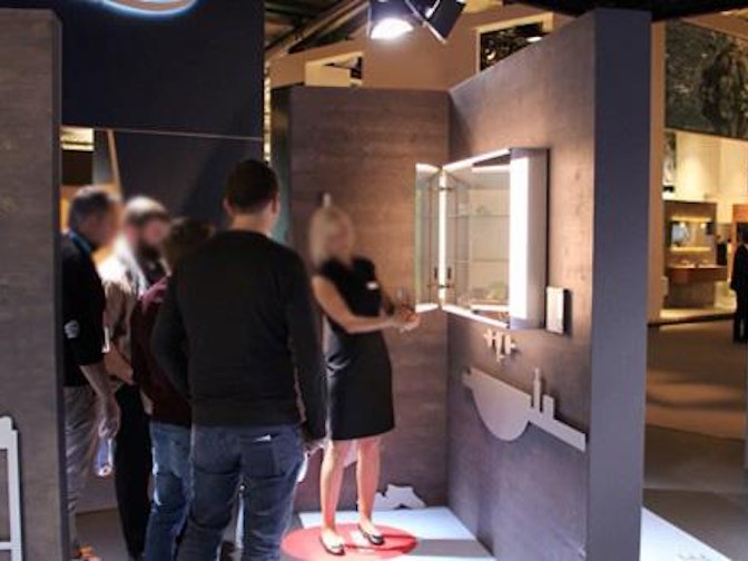 Stand de feria para W. Schneider