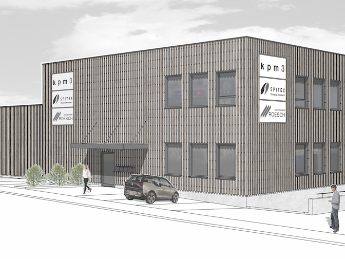 Visualisierung Werkhalle und Büro Am Teuchelweiher Visualisierung Werkhalle und Büro Am Teuchelweiher