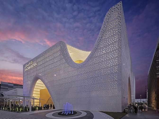 Pabellón de Kazajstán, Expo 2020 Pabellón de Kazajstán, Expo 2020