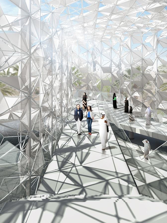 The Japanese Pavilion is located in the thematic section "Opportunities" and covers an area of approximately 5,200 m2. The Japanese Pavilion is located in the thematic section "Opportunities" and covers an area of approximately 5,200 m2.