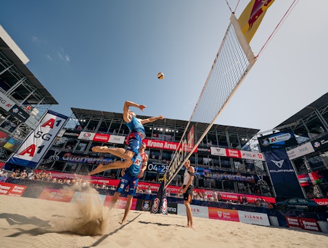 Beach Volleyball Europameisterschaften, Wien Copyright Martin Steinthaler