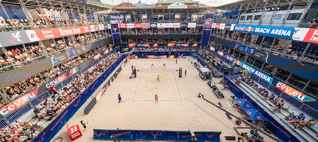 Beach Volleyball Europameisterschaften, Wien Copyright Martin Steinthaler