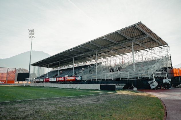 Erweiterung des Stadio di Cormaredo