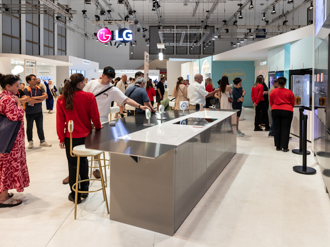 LG Trade Fair Booth, IFA Berlin