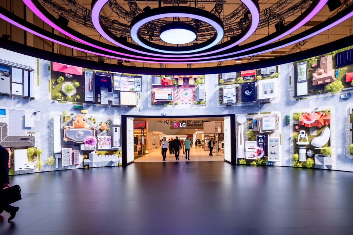 Lexgo Ifa Booth LG Trade Fair Booth, IFA Berlin – NUSSLI