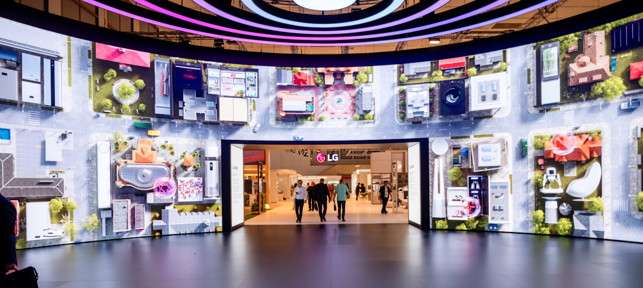 LG Trade Fair Booth, IFA Berlin