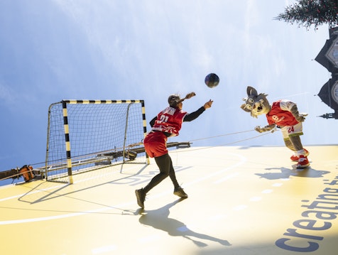Advertising for the 2024 Women's European Handball Championship