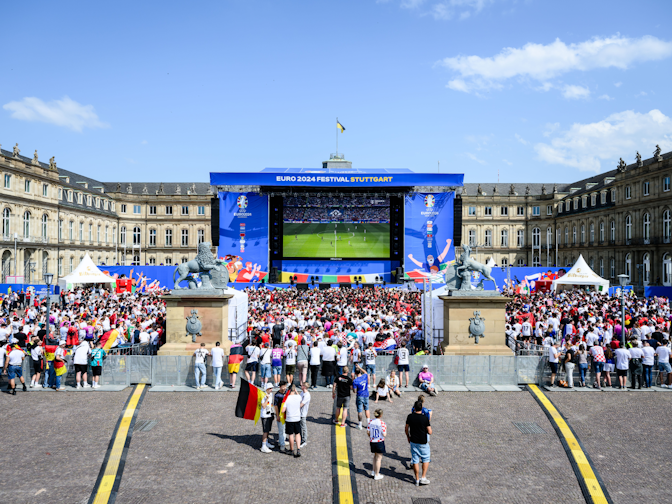 Zonas de aficionados de la Eurocopa
