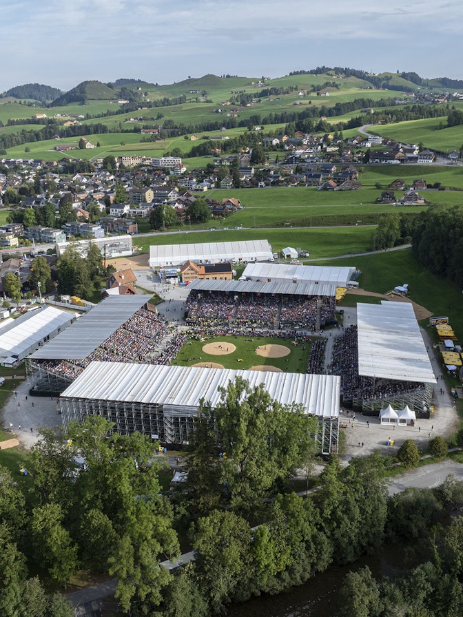 Festival de lucha del jubileo federal de Appenzell