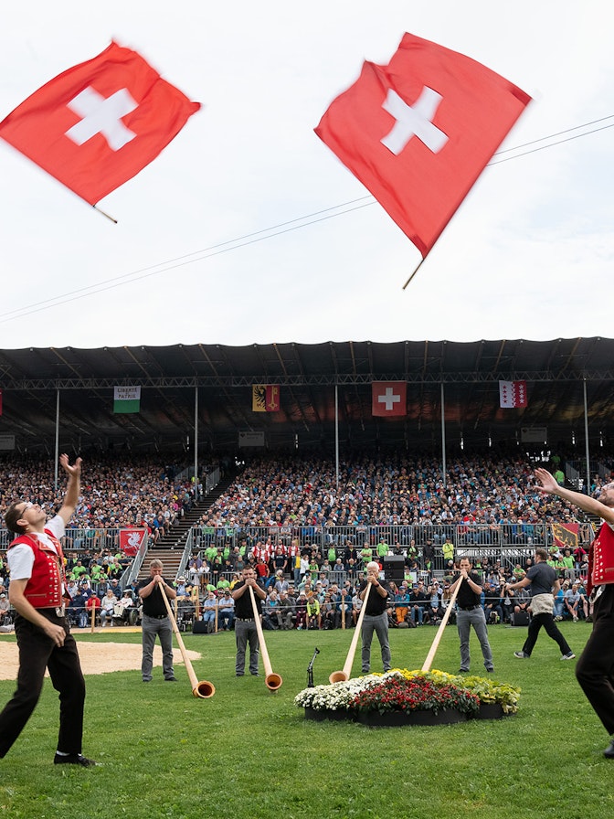 Eidgenössisches Jubiläumsschwingfest Appenzell