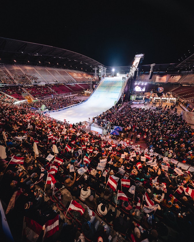Big-Air-Rampen und Strukturen für Events