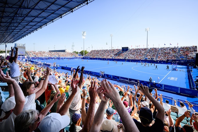 Stadionerweiterung mit temporären Tribünen