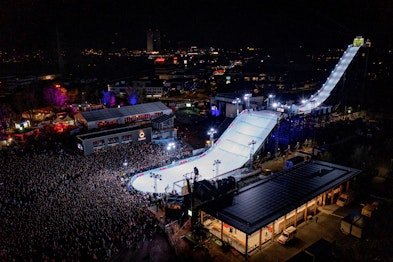 Strutture per eventi che completano una manifestazione