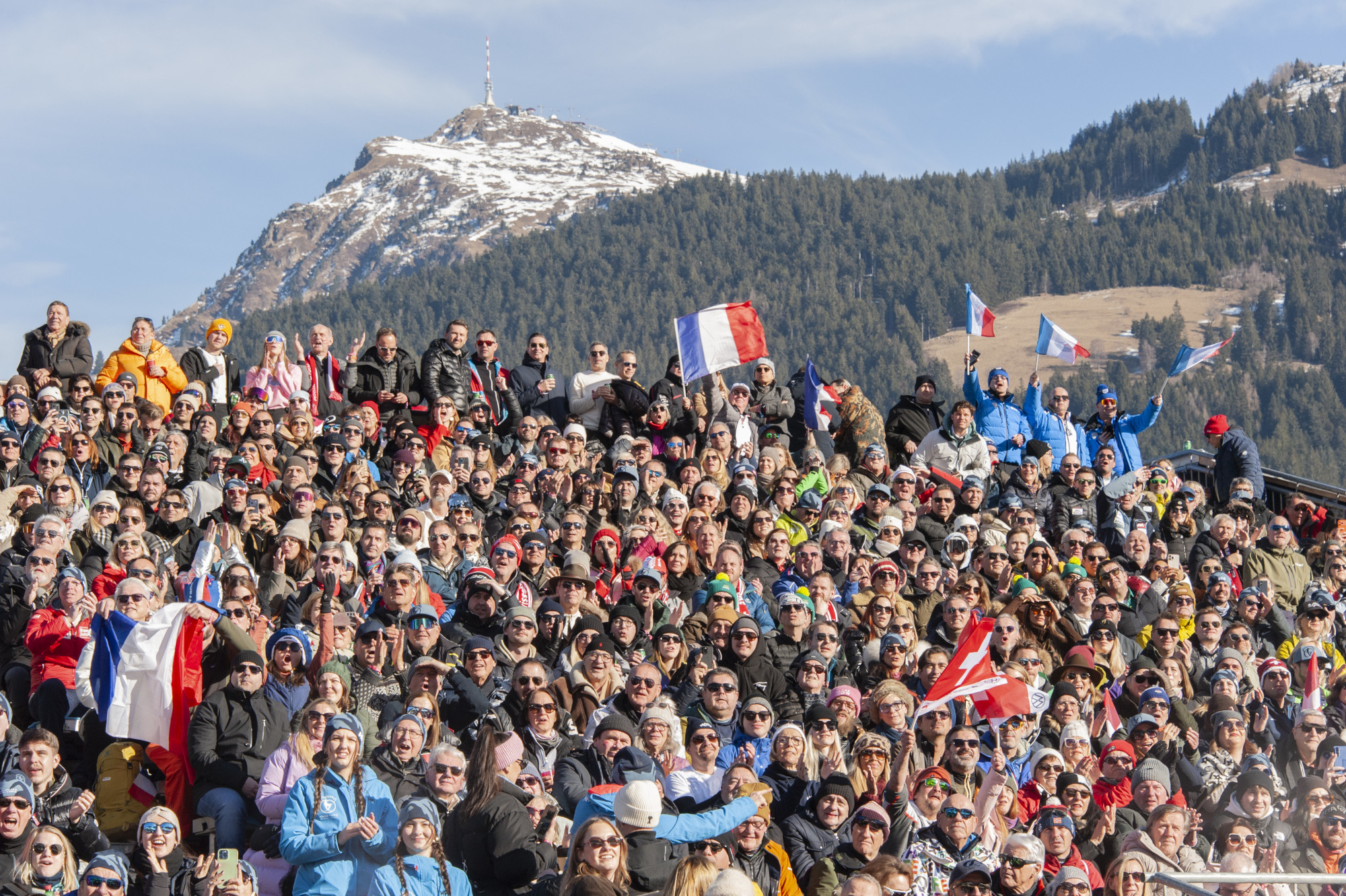 NÜSSLI realisiert temporäre Bauten für diverse Skiweltcups.