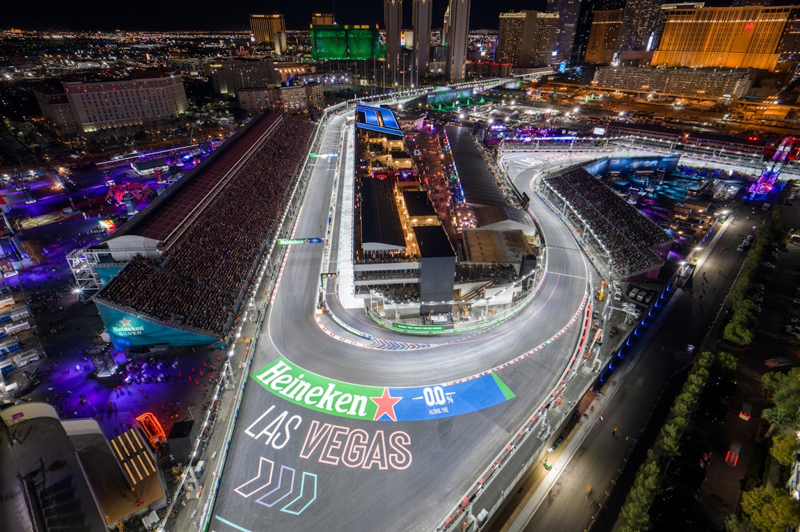 Grandstand construction for F1 races