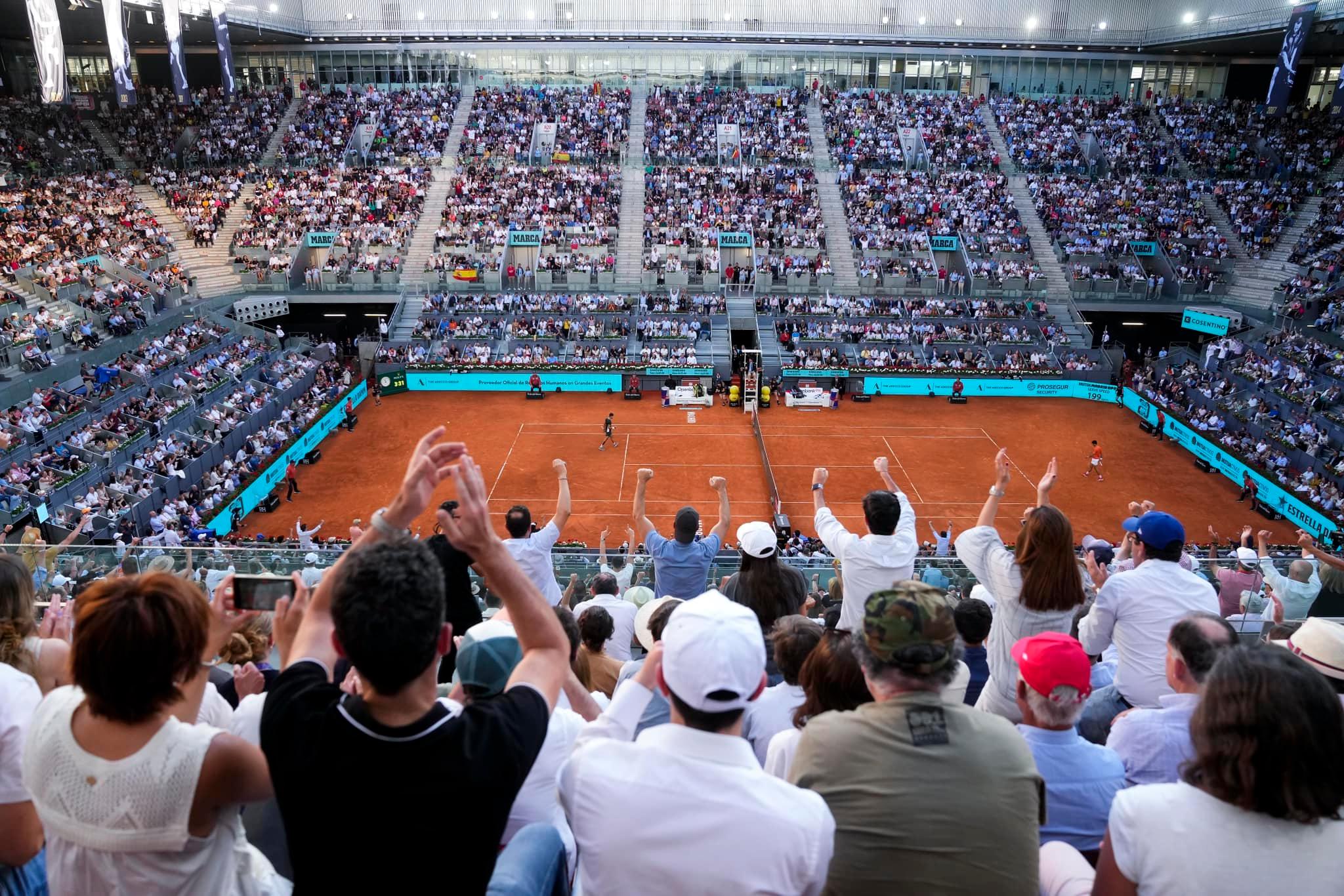 Architecture événementielle modulaire de NUSSLI pour le Mutua Madrid Open.