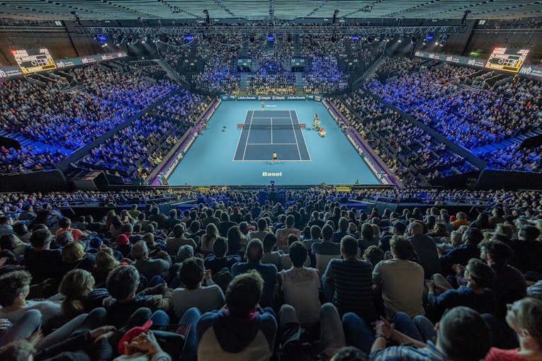 Infrastructures événementielles de NUSSLI pour le tennis international de haut niveau
