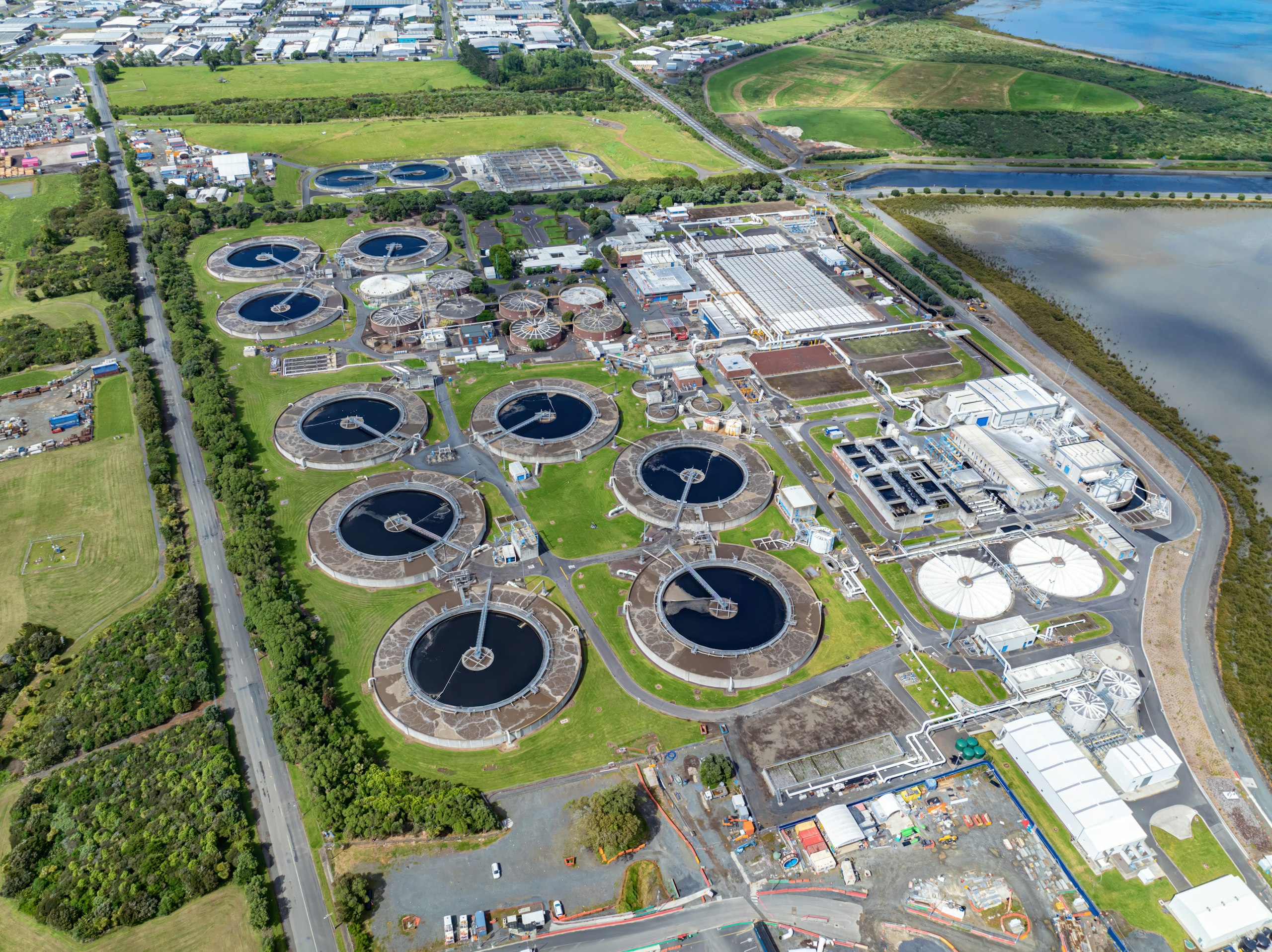 Wastewater Treatment Sewage Treatment Plant - Auckland Wastewater Treatment Plant Wastewater Treatment Sewage Treatment Plant - Auckland Wastewater Treatment Plant
