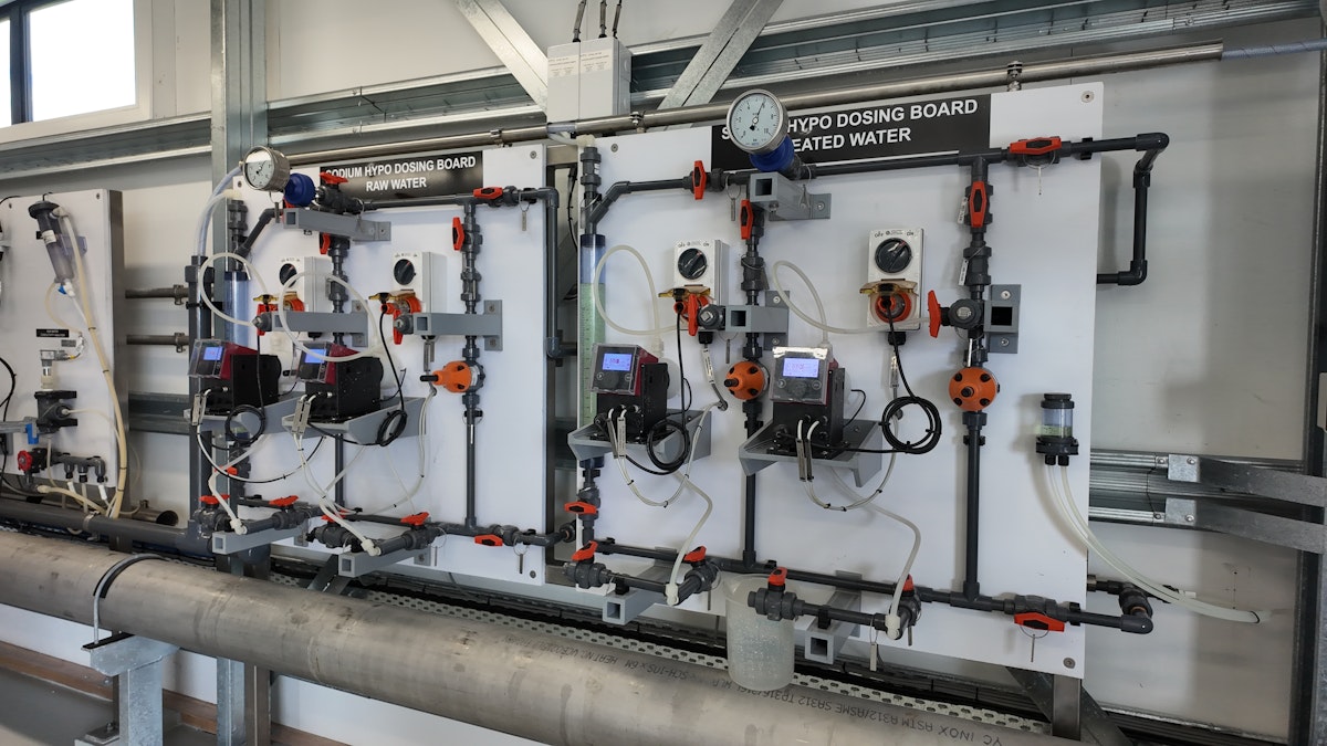 Chemical Dosing Rack Chemical Dosing Systems for Water and Wastewater Treatment