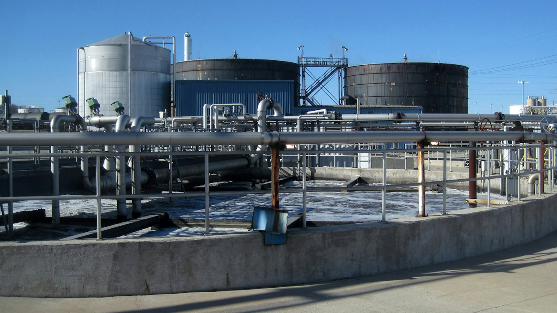 Trickling Filter Wastewater Plant