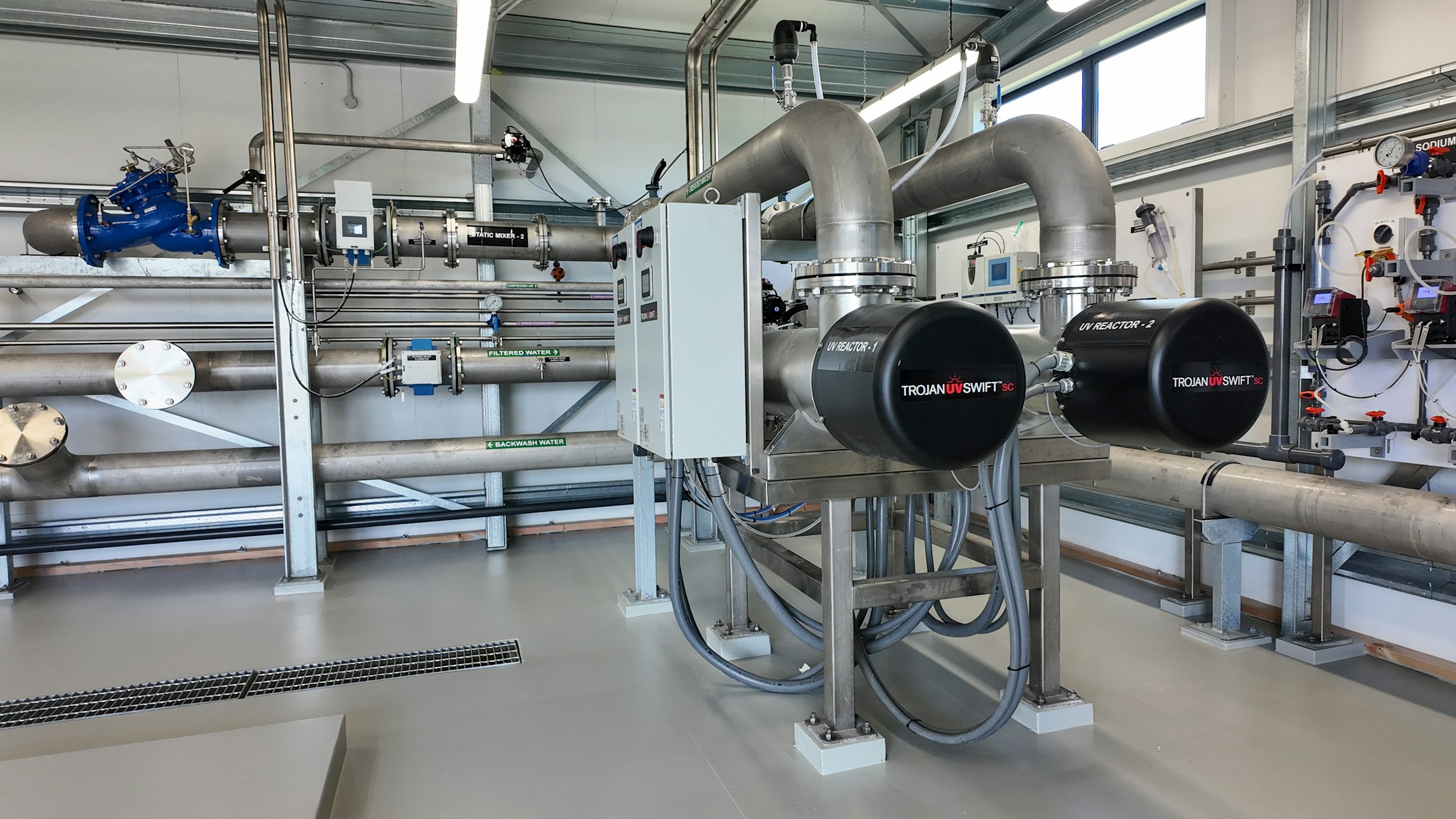 UV Water Disinfection Systems for Lockerbie, New Zealand UV Water Disinfection Systems for Lockerbie, New Zealand