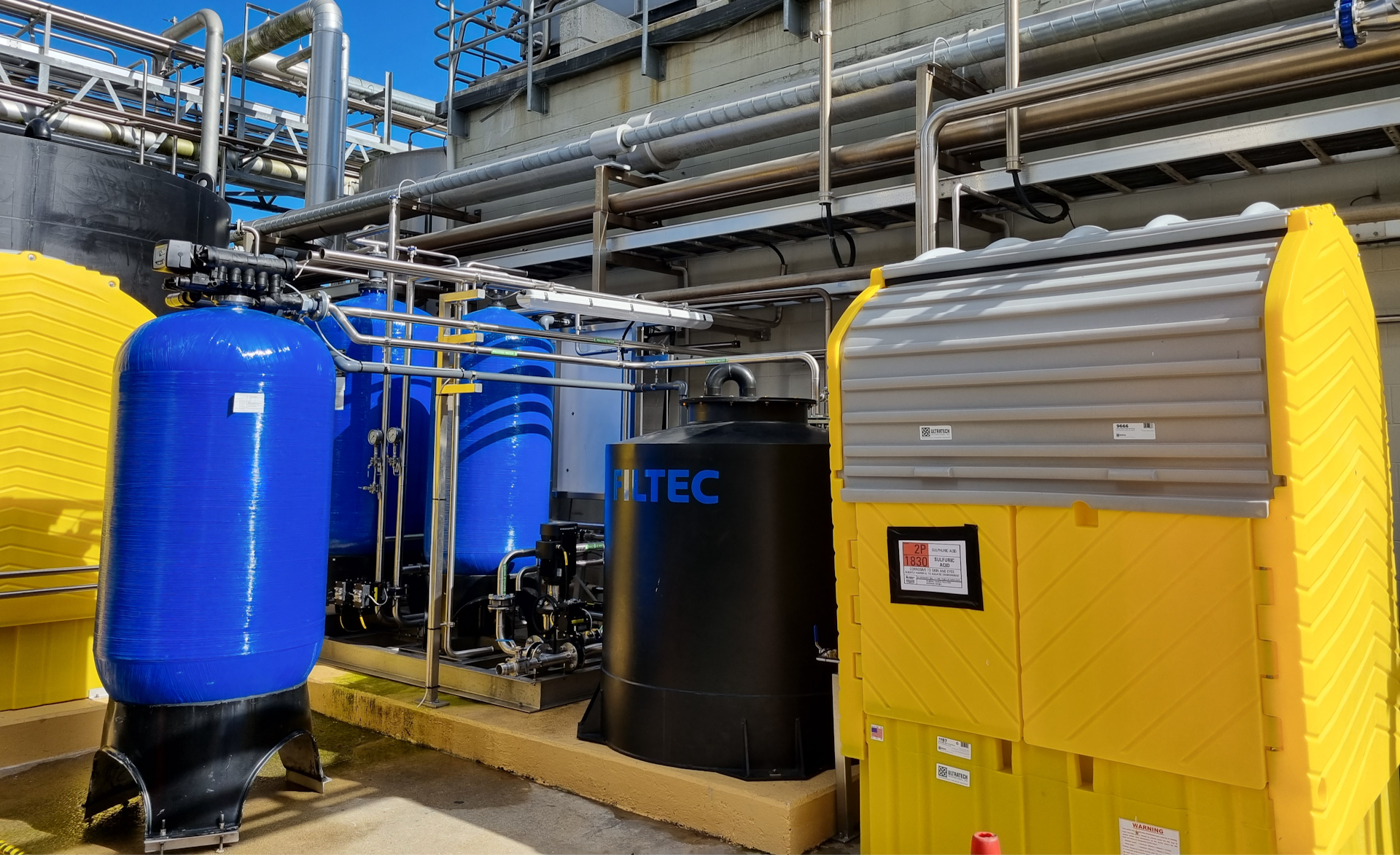 Cooling and Boiler Feed - High Purity Water for Food Manufacturing