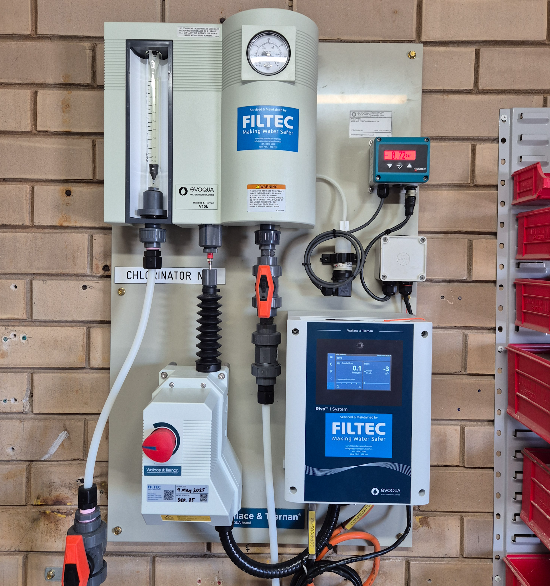 Chlorine Gas Dosing System for Echuca WTP Coliban Water Chlorine Gas Dosing System for Echuca WTP Coliban Water