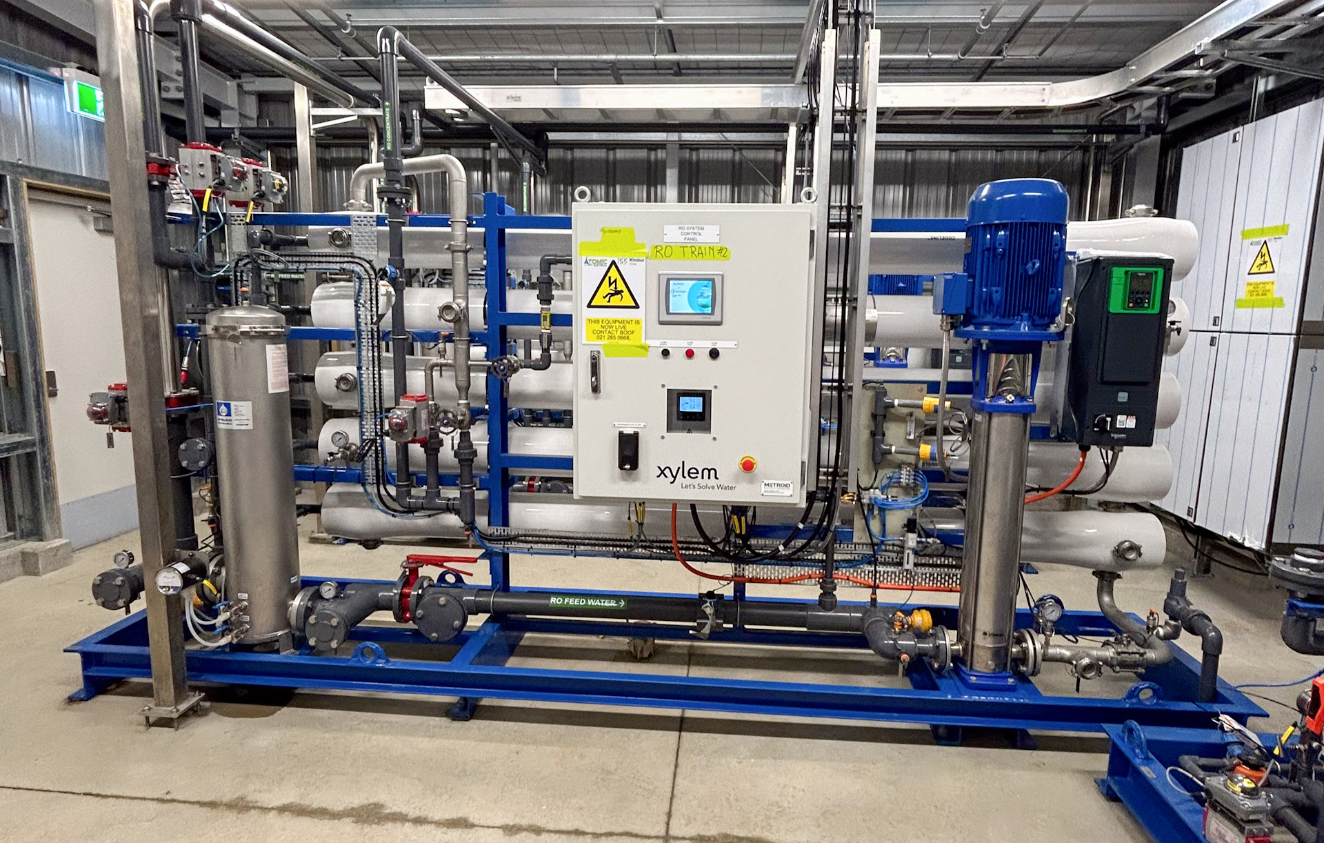 Process Water High Purity Water Purification RO EDI Unit