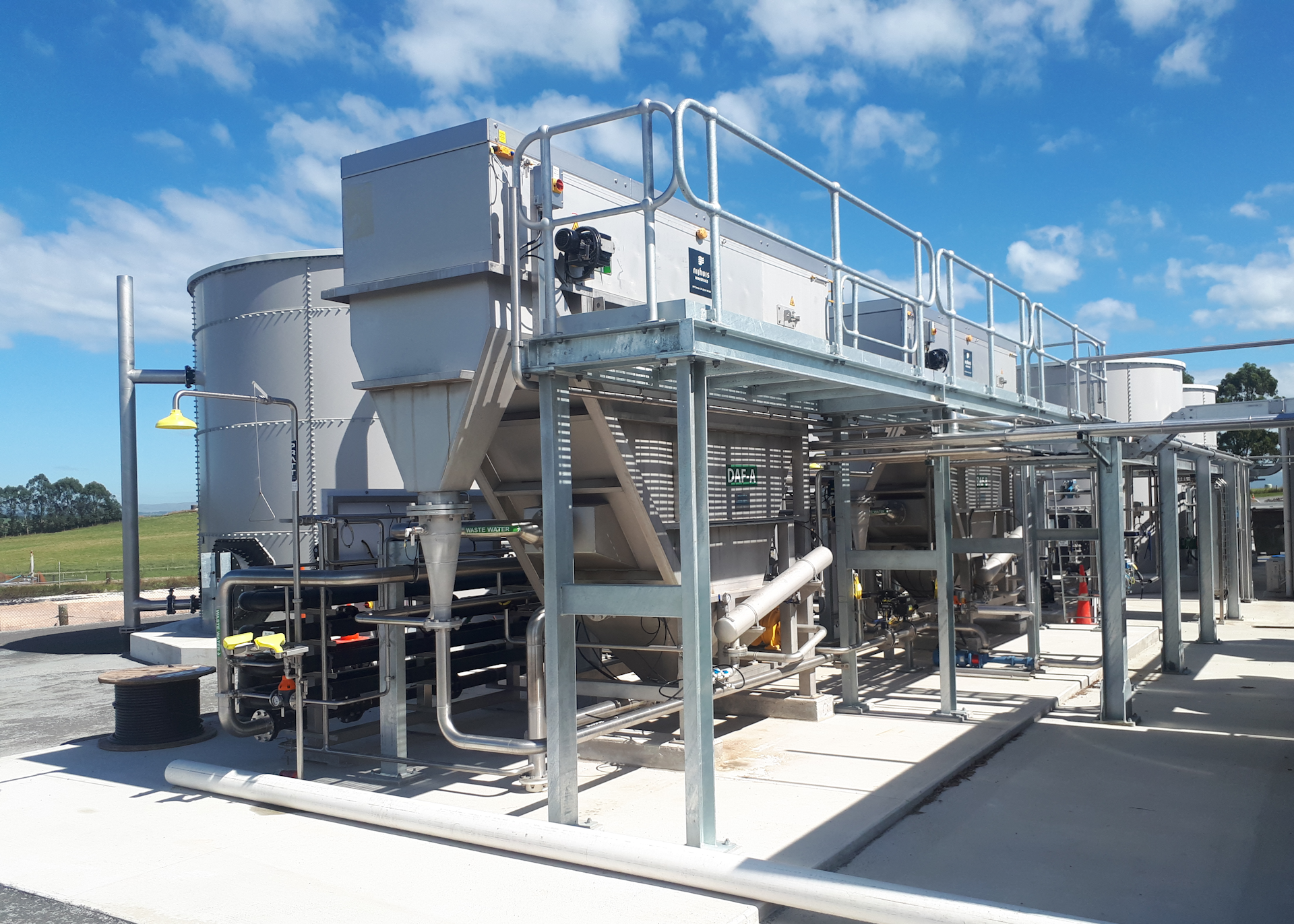 Dissolved Air Flotation System for Dairy Manufacturer Dissolved Air Flotation System for Dairy Manufacturer