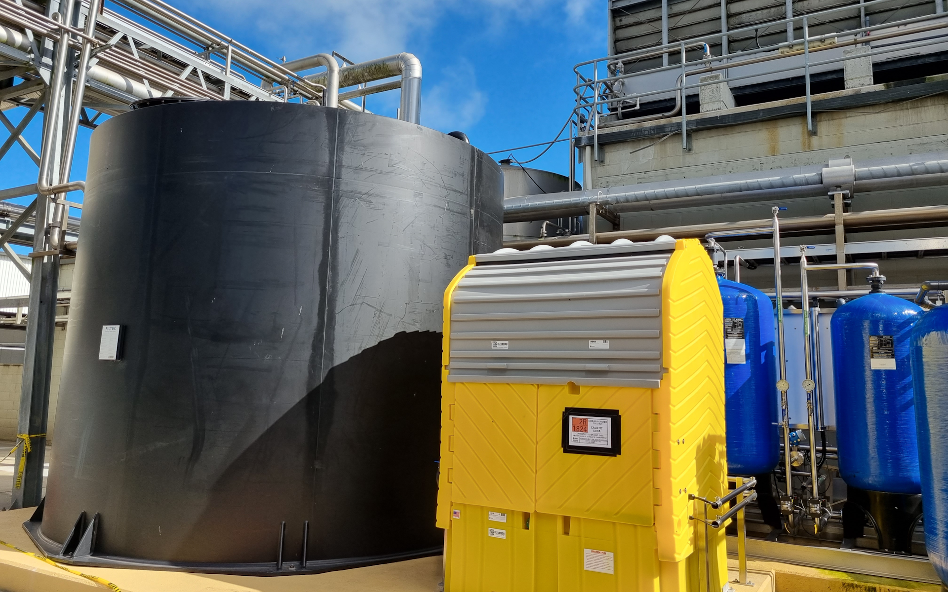 Demineralised Water for Dairy Steam Boiler Feed Waharoa