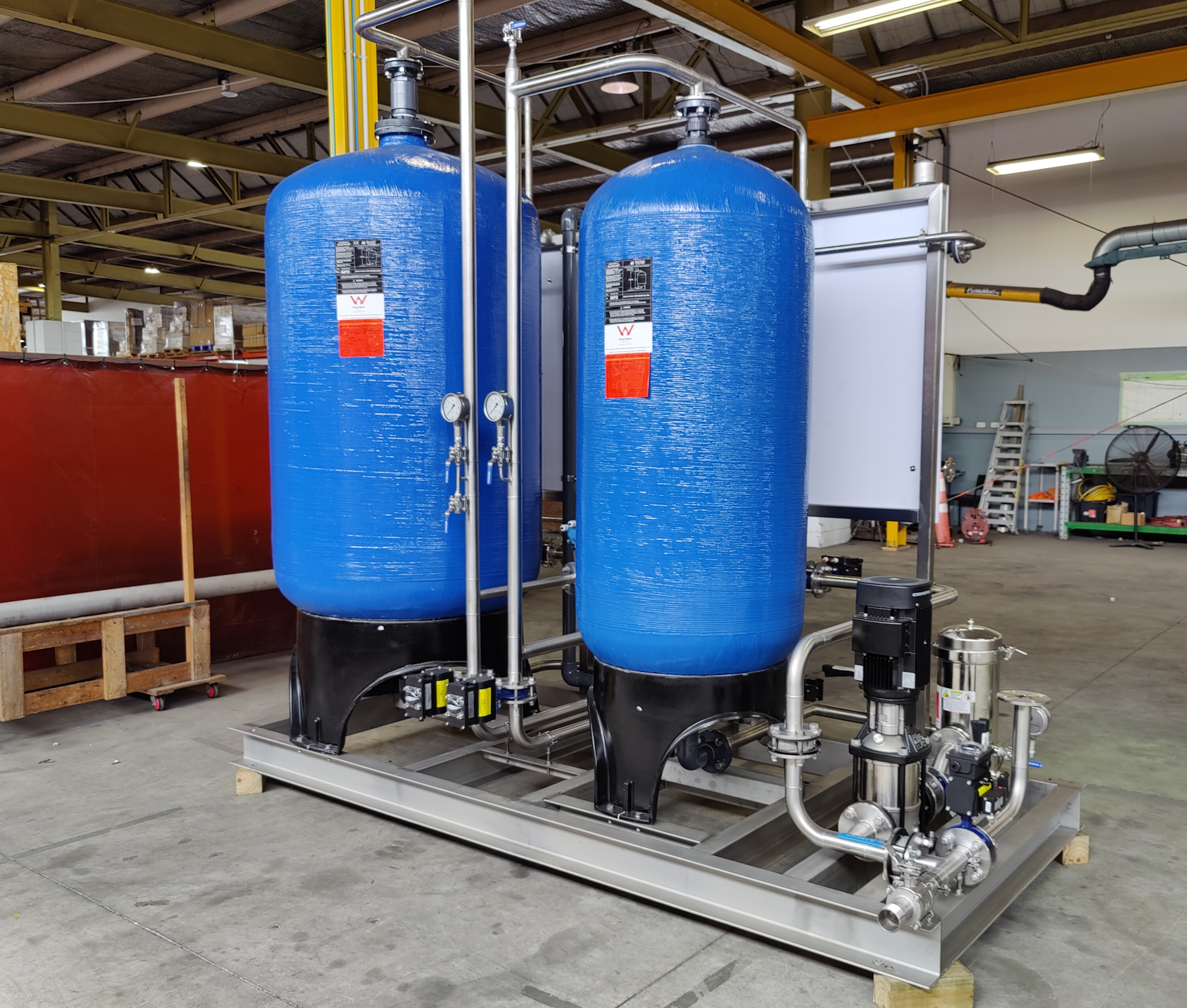 Demineralised Water for Dairy Steam Boiler Feed Waharoa